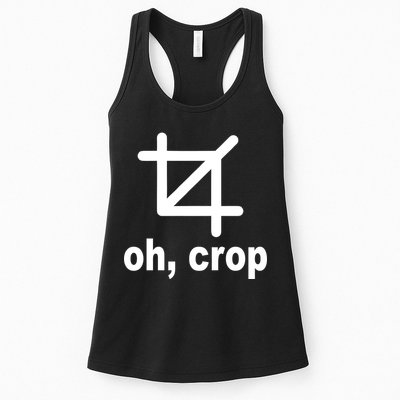 Oh Crop Math Geek Womens Tank Top