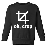 Oh Crop Math Geek Toddler Sweatshirt