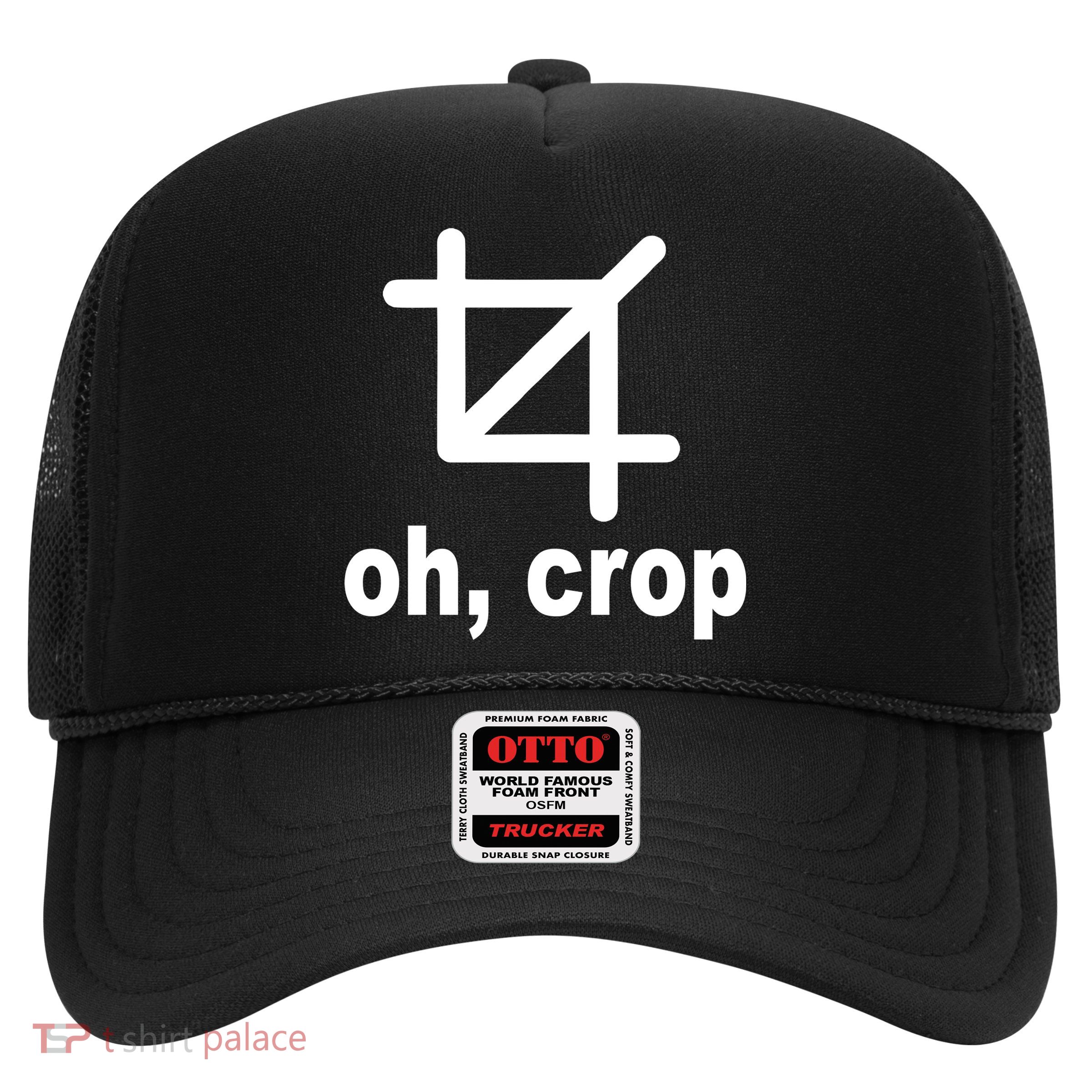 Oh Crop Math Geek Trucker Hat