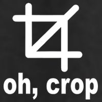 Oh Crop Math Geek Golf Towel