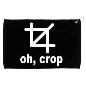 Oh Crop Math Geek Grommeted Golf Towel