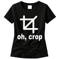Oh Crop Math Geek Womens T-Shirt
