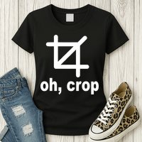 Oh Crop Math Geek Womens T-Shirt