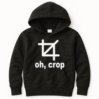Oh Crop Math Geek Kids Hoodie