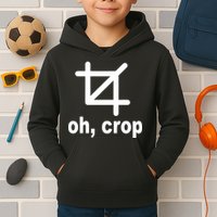 Oh Crop Math Geek Kids Hoodie