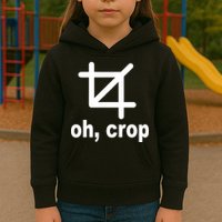 Oh Crop Math Geek Kids Hoodie