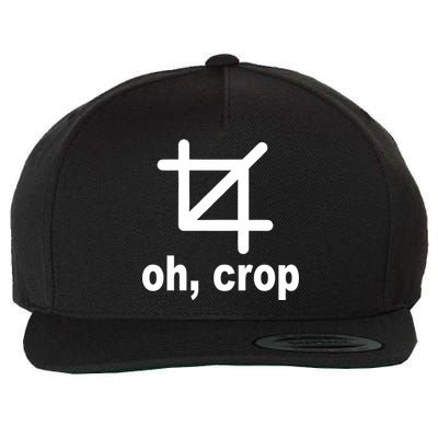 Oh Crop Math Geek Wool Snapback Cap