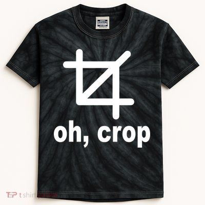 Oh Crop Math Geek Kids Tie-Dye T-Shirt
