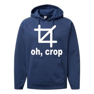 Oh Crop Math Geek Performance Fleece Hoodie