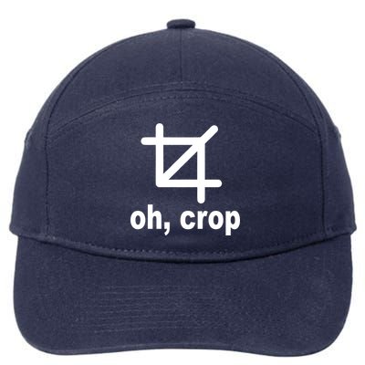 Oh Crop Math Geek 7-Panel Snapback Hat