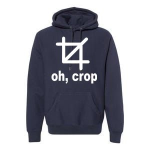 Oh Crop Math Geek Premium Hoodie