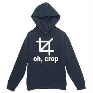 Oh Crop Math Geek Urban Pullover Hoodie