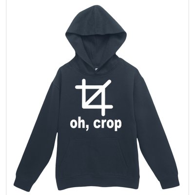 Oh Crop Math Geek Urban Pullover Hoodie