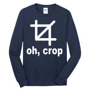 Oh Crop Math Geek Tall Long Sleeve T-Shirt