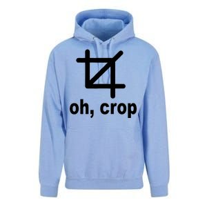 Oh Crop Math Geek Unisex Surf Hoodie