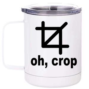 Oh Crop Math Geek 12 oz Stainless Steel Tumbler Cup