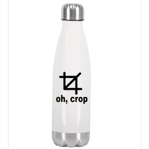 Oh Crop Math Geek Stainless Steel Insulated Water Bottle