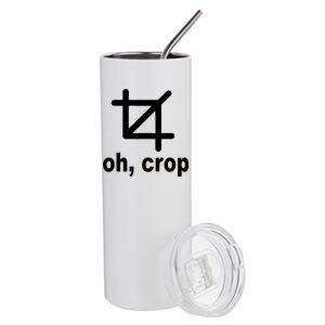 Oh Crop Math Geek Stainless Steel Tumbler