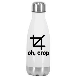 Oh Crop Math Geek Stainless Steel Insulated Water Bottle