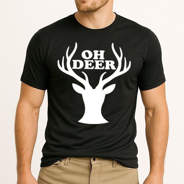Oh Deer Funny Christmas Performance Shirt