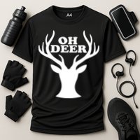 Oh Deer Funny Christmas Performance Shirt