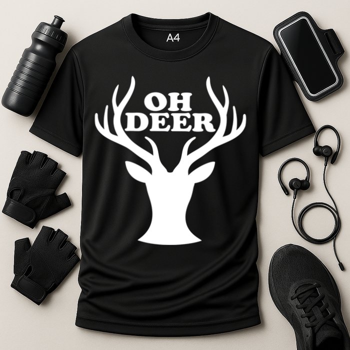 Oh Deer Funny Christmas Performance Shirt