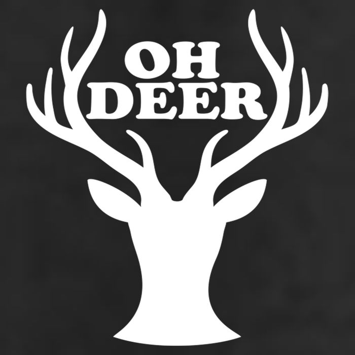Oh Deer Funny Christmas Beanie
