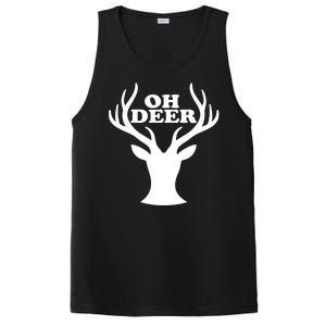 Oh Deer Funny Christmas PosiCharge Competitor Tank