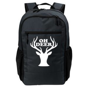 Oh Deer Funny Christmas Daily Commute Backpack