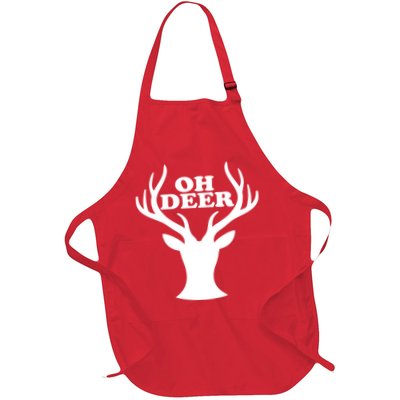 Oh Deer Funny Christmas Apron