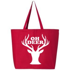 Oh Deer Funny Christmas 25L Jumbo Tote