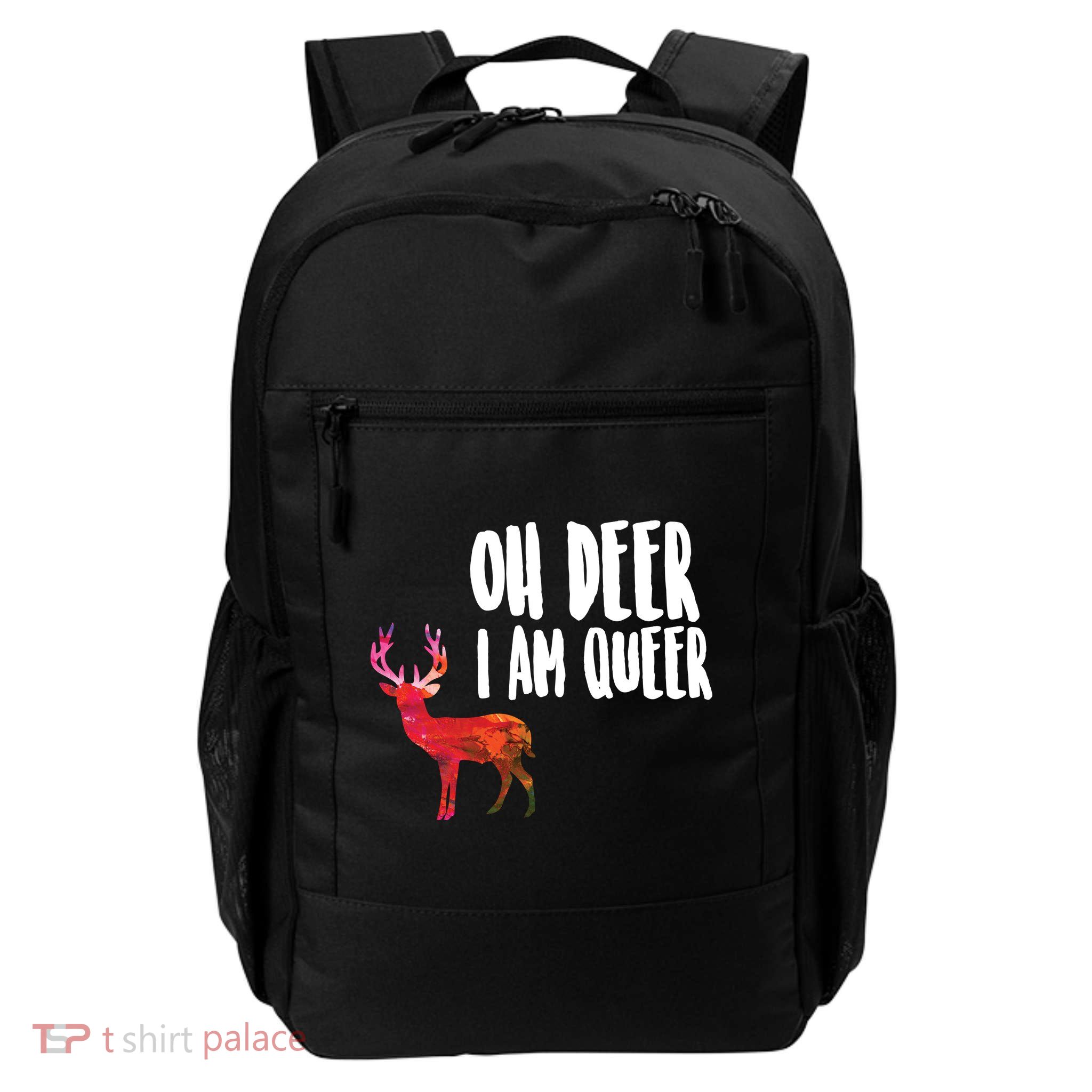 Oh Deer I'm A Queer Backpack