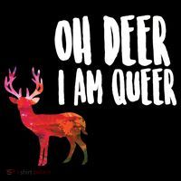 Oh Deer I'm A Queer Backpack