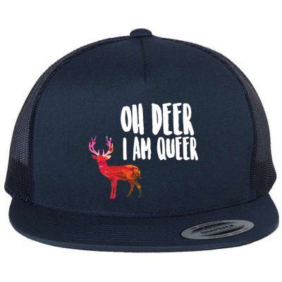 Oh Deer I'm A Queer Flatbill Hat