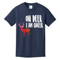 Oh Deer I'm A Queer Kids T-Shirt