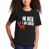 Oh Deer I'm A Queer Kids T-Shirt