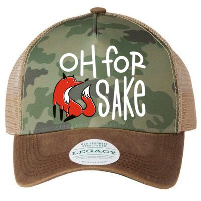 Oh For Fox Sake Legacy Tie Dye Trucker Hat