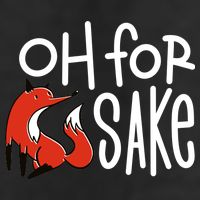 Oh For Fox Sake Garment-Dyed Heavyweight T-Shirt