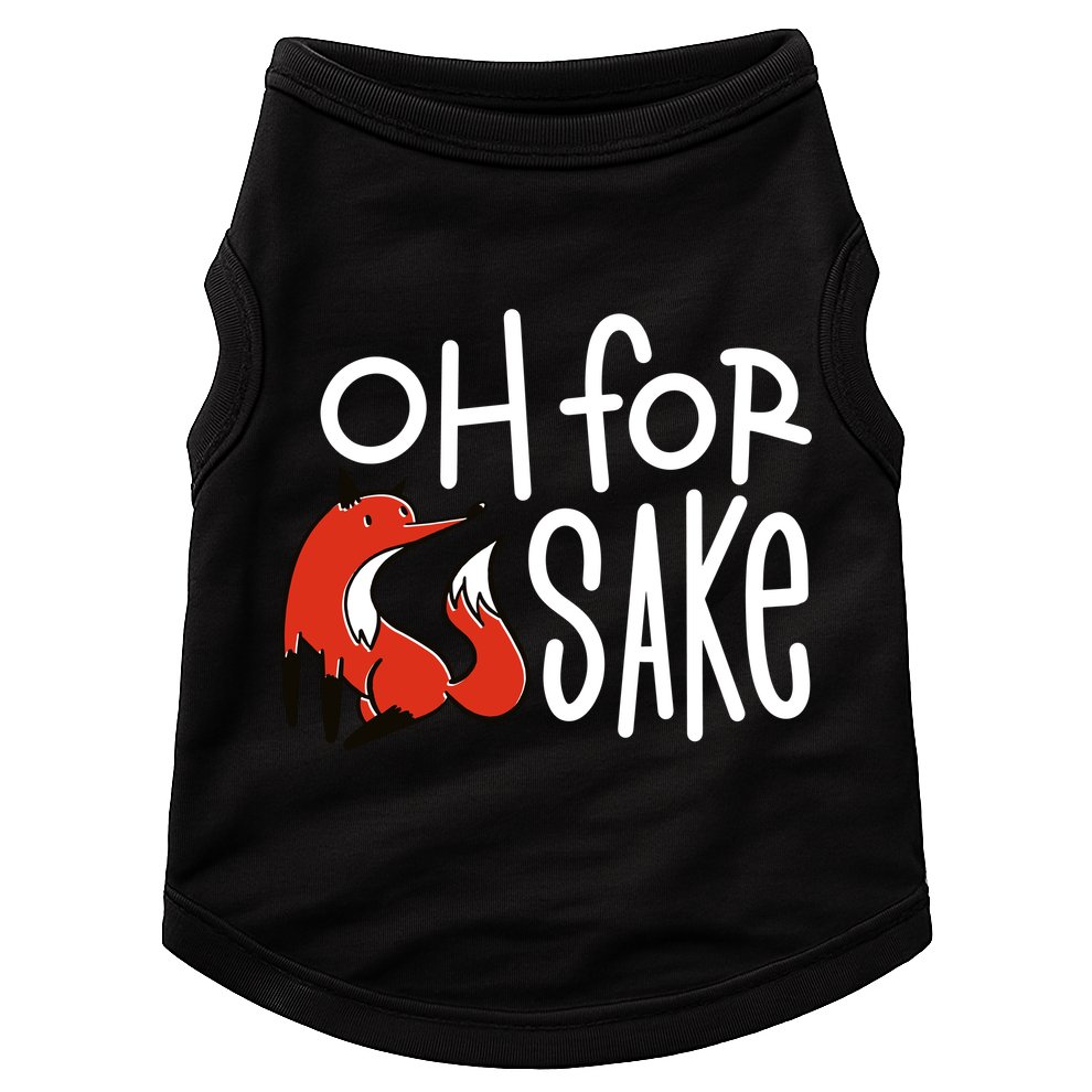 Oh For Fox Sake Doggie Tank
