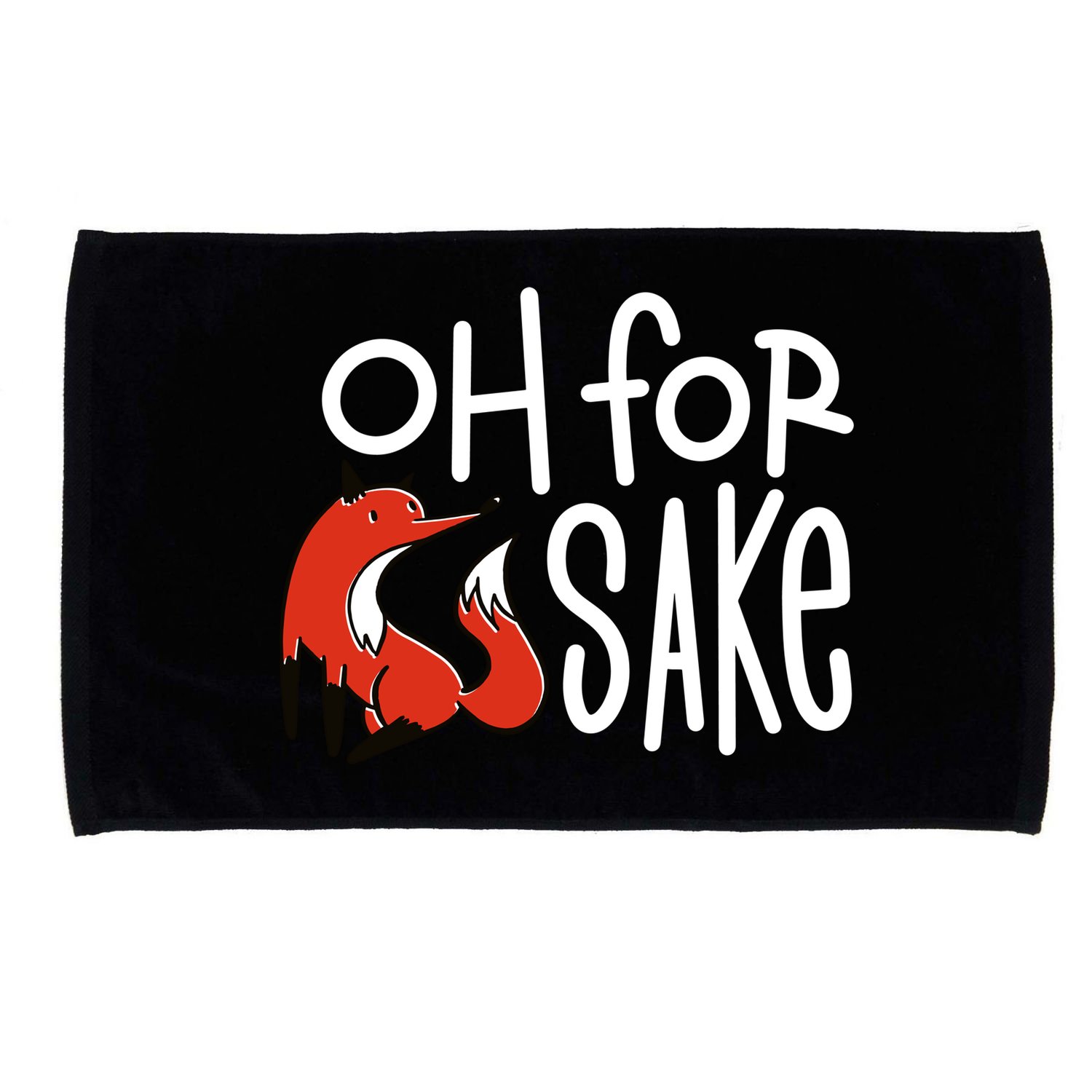 Oh For Fox Sake Microfiber Hand Towel