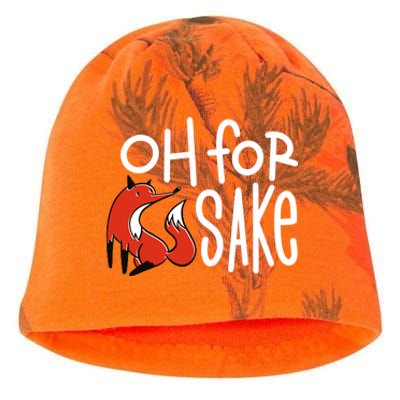 Oh For Fox Sake Kati - Camo Knit Beanie