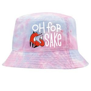 Oh For Fox Sake Tie-Dyed Bucket Hat