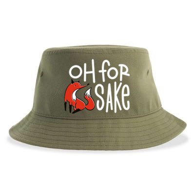 Oh For Fox Sake Sustainable Bucket Hat