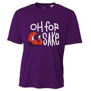 Oh For Fox Sake Cooling Performance Crew T-Shirt