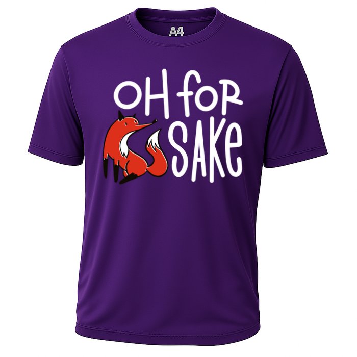 Oh For Fox Sake Cooling Performance Crew T-Shirt