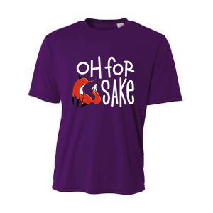 Oh For Fox Sake Performance Sprint T-Shirt