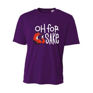 Oh For Fox Sake Youth Performance Sprint T-Shirt