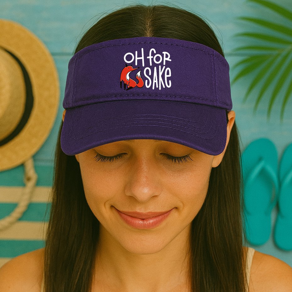 Oh For Fox Sake Visor