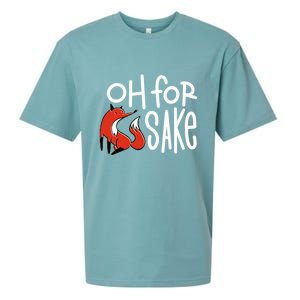 Oh For Fox Sake Sueded Cloud Jersey T-Shirt