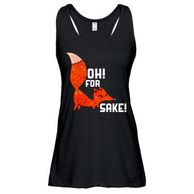 Oh For Fox Shake! Ladies Essential Flowy Tank